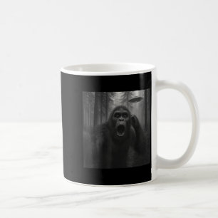 Bigfoot Alien Ufo Selfie Funny Sasquatch Meme Men Coffee Mug