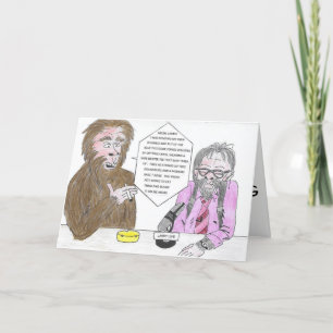 Bigfoot and Larry Birthday Card