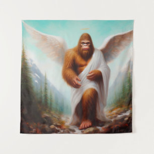 Bigfoot Angel Tapestry