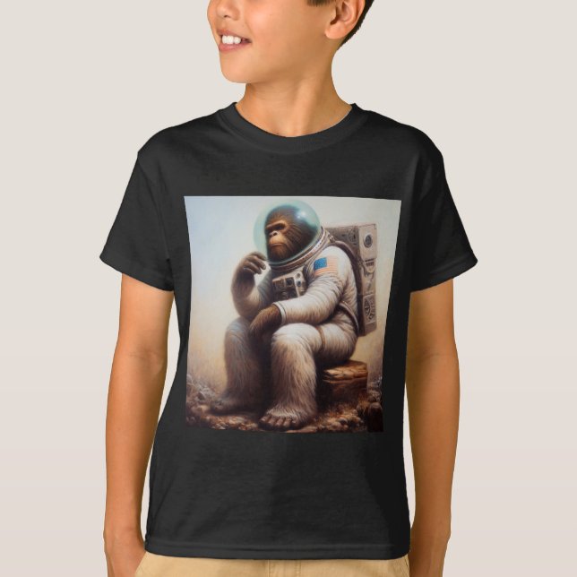 Bigfoot Astronaut T-Shirt (Front)