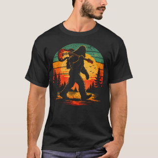 Bigfoot Bass Guitar Bass Player Bassist Music T-Shirt