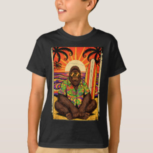 Bigfoot beach surfboard vintage T-Shirt