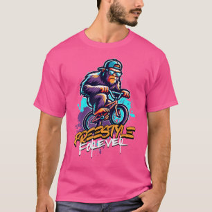 Bigfoot Bmx FreeRider Life Is Better Bmx T-Shirt