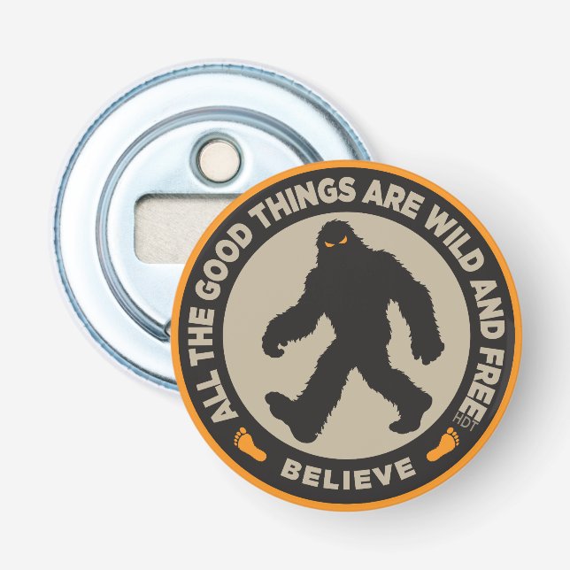 Bigfoot Bottle Opener. Opener (Front)