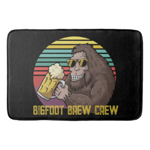 Bigfoot Brew Crew Bath Mat