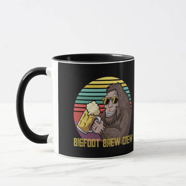 Bigfoot Brew Crew Coffee Mug (Left)