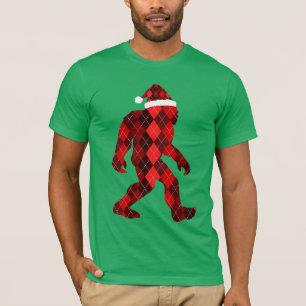 Bigfoot Christmas - Funny Christmas  T-Shirt