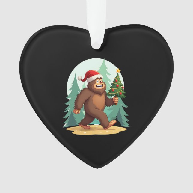 Bigfoot Christmas Tree Santa Hat (2) (devant)