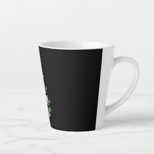 Bigfoot Christmas Tree Sasquatch Santa Lovely Latte Mug