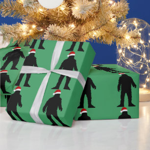 BIGFOOT CHRISTMAS WRAPPING PAPER