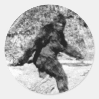 Bigfoot Classic Round Sticker
