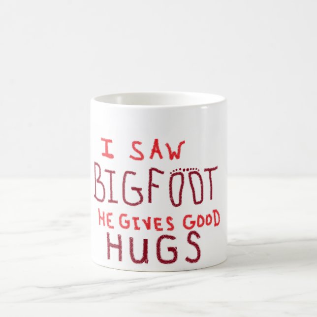 bigfoot coffee mug (Center)