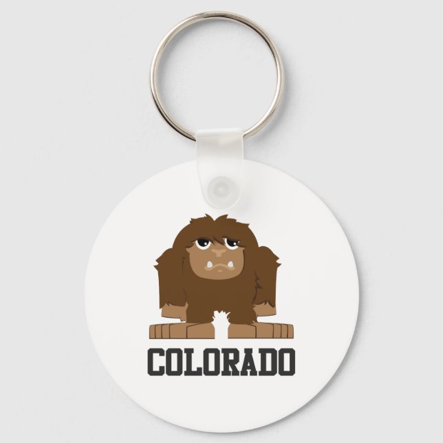 Bigfoot Colorado Keychain (Front)