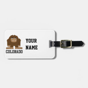 Bigfoot Colorado Luggage Tag