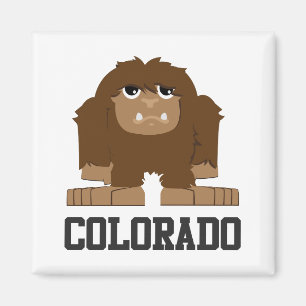 Bigfoot Colorado Magnet