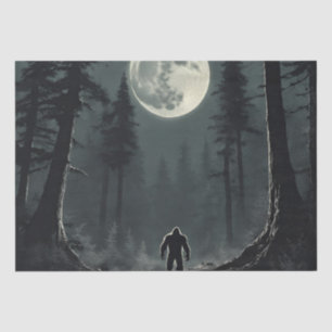 Bigfoot Cryptid Decoupage  Tissue Paper