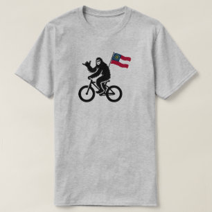 Bigfoot Cycling Georgia Flag T-Shirt