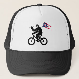 Bigfoot Cycling Ohio Flag Trucker Hat