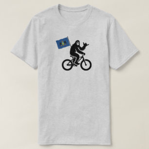 Bigfoot Cycling Pennsylvania Flag T-Shirt
