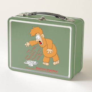 Bigfoot Dislikes Metal Lunch Box