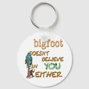 Bigfoot Doesn't Keychain
