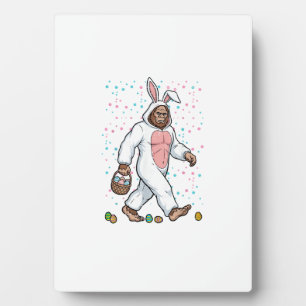 Bigfoot Easter Bunny Costume Funny Sasquatch Men W Plaque