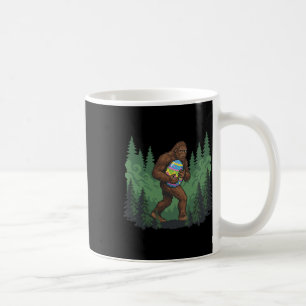 Bigfoot Easter Bunny Sasquatch Egg Hunt Funny Pixe Coffee Mug