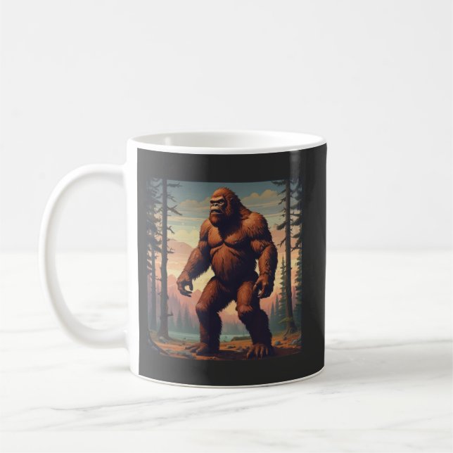 Bigfoot Eh Coffee Mug (Left)