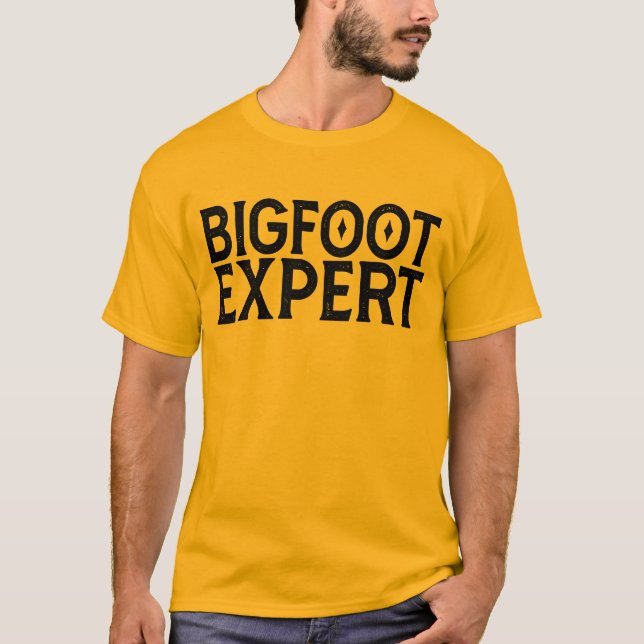 Bigfoot Expert T-Shirt (Front)