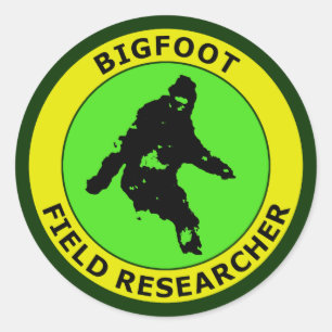 Bigfoot Field Researcher Classic Round Sticker