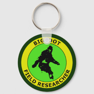 Bigfoot Field Researcher Keychain