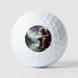 Bigfoot Fishing Golf Balls