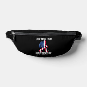 Bigfoot For President Funny Bigfoot Fanny Pack