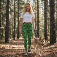 Bigfoot Forest Pine Tree Pattern