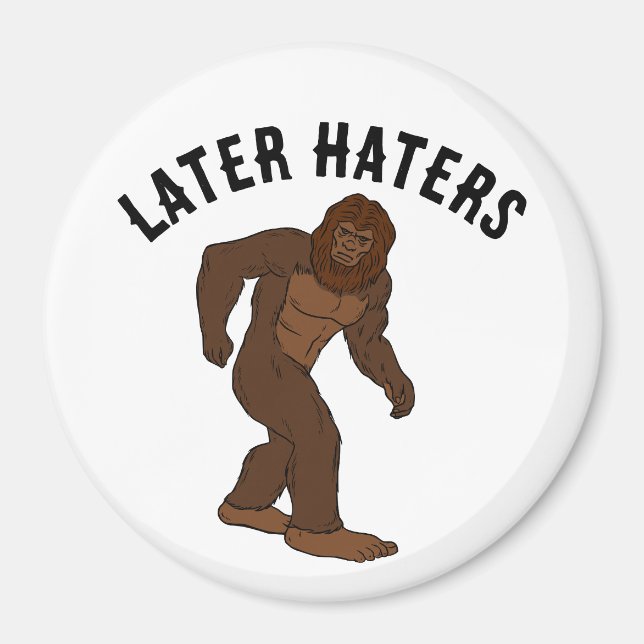BIGFOOT FUNNY MAGNET (Front)
