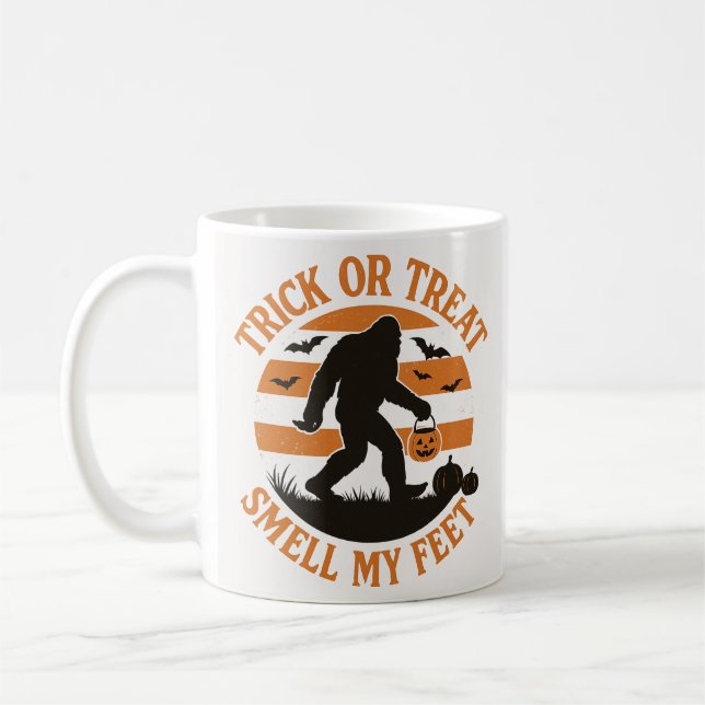 Bigfoot Halloween Mug Éffrayant Sasquatch Coffee C (Gauche)