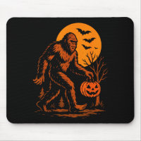 Bigfoot Halloween Sasquatch Jack O Lantern 