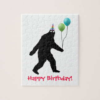 Bigfoot Happy Birthday! Jigsaw Puzzle