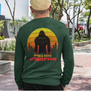 Bigfoot Hide and Seek Champion  T-Shirt
