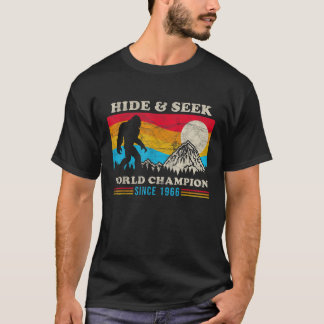 Bigfoot Hide And Seek Vintage 1966 55 Year Old Sas T-Shirt