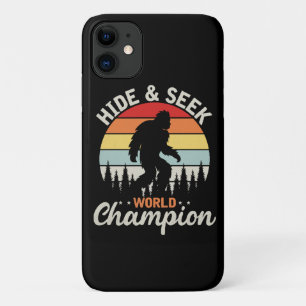 Bigfoot Hide And Seek World Champion iPhone 11 Case
