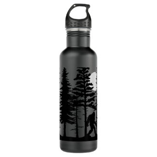 Bigfoot Hiding in Forest for Sasquatch Believers  710 Ml Water Bottle