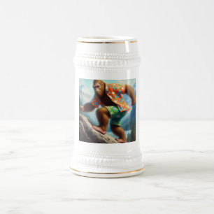 Bigfoot Hiking Beer Stein