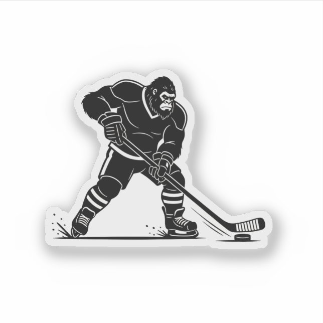 Bigfoot Hockey Player (Front)