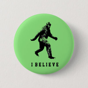 Bigfoot I Believe 2 Inch Round Button
