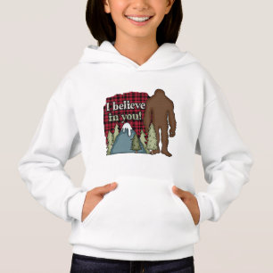BIGFOOT, "I believe in you" child's hoodie