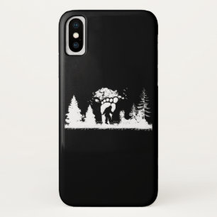 Bigfoot in the Forest Sasquatch Yeti Case-Mate iPhone Case