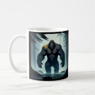 Bigfoot in the Woods Coffee Mug