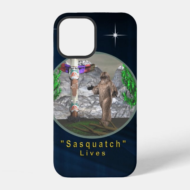 Bigfoot iPhone Case (Back)