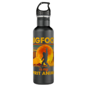Bigfoot Is My Spirit Animal Lovers Funny Sasquatch 710 Ml Water Bottle